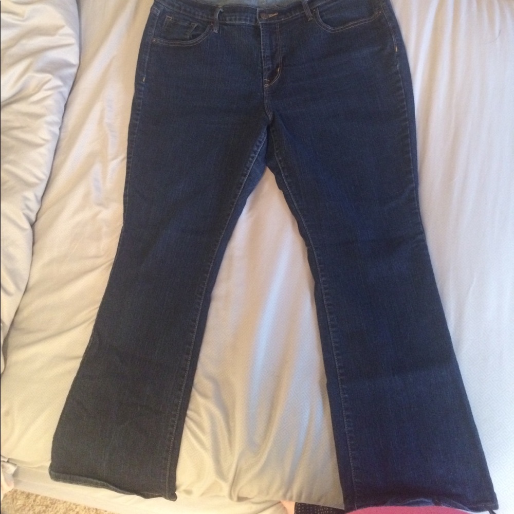 Old Navy Curvy boot cut jeans 16 short