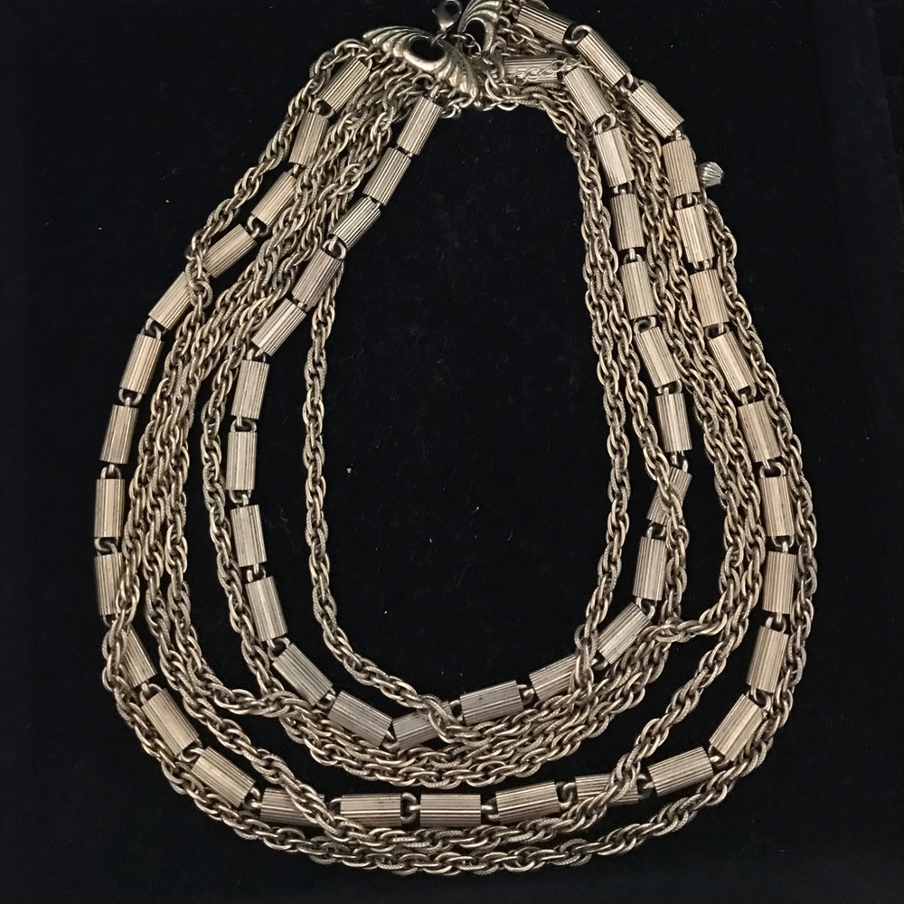 Beautiful gold layering necklace