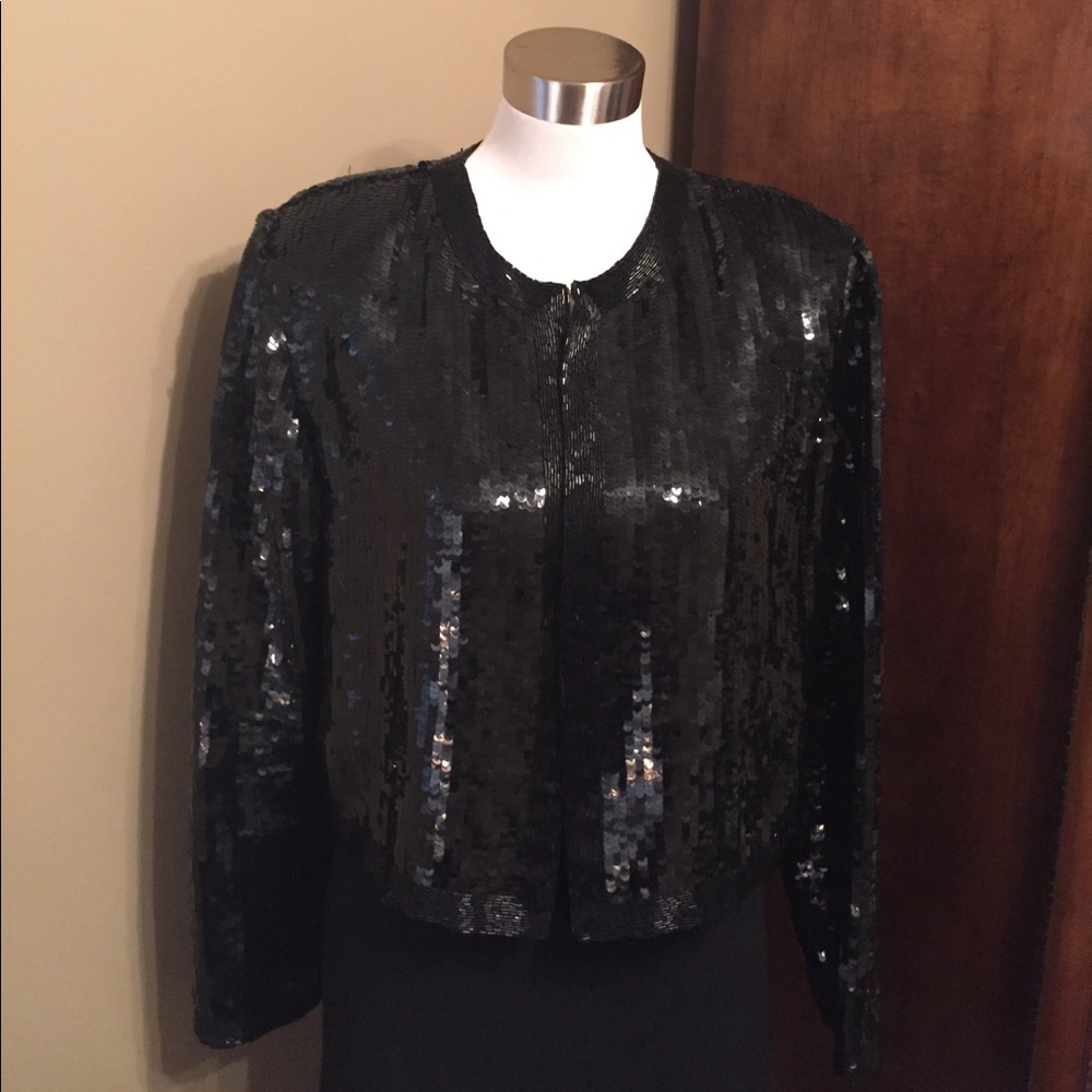 Ann Taylor Sequin Jacket