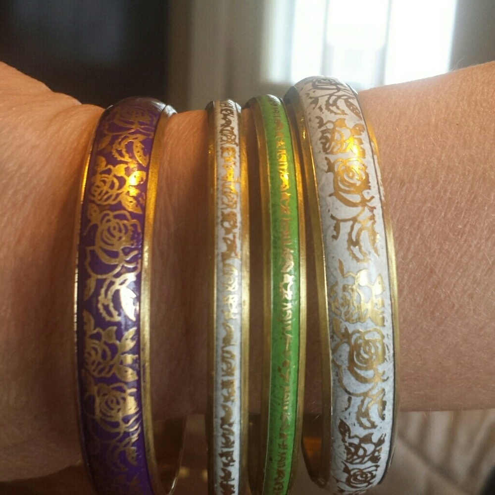 Bangles set of 4 Asian look
