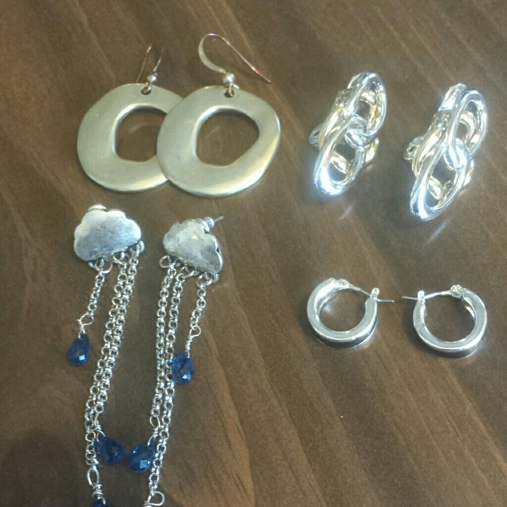 Earrings 4 pair
