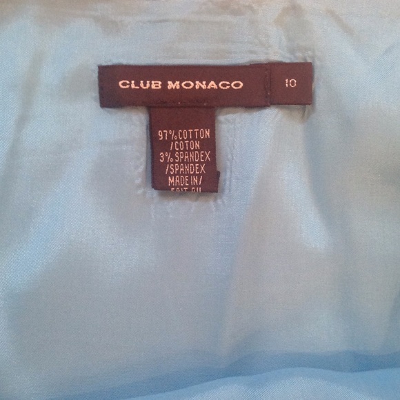 Fully lined Cotton Club Monaco skirt - Picture 3 of 4