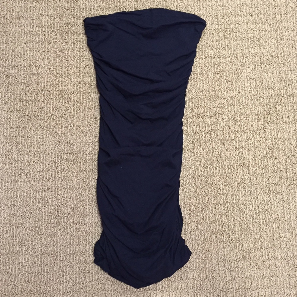 Strapless Little Black Dress