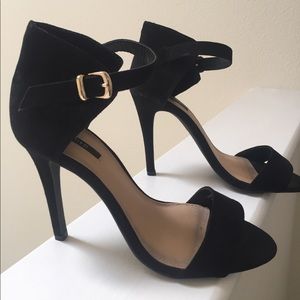 Sexy Black Ankle Strap Heel Sandals Sexy Black Ankle Strap Heel Sandals