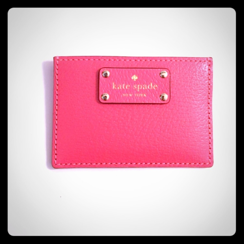 Kate Spade Pink Card Wallet