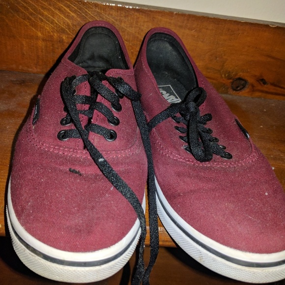 NWOT burgundy vans - Picture 2 of 4