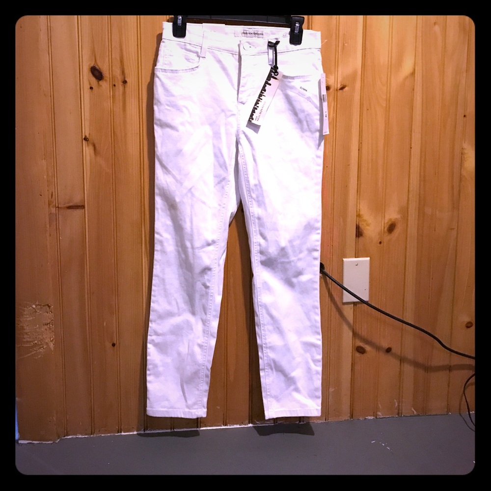 White ankle cut pant brand new