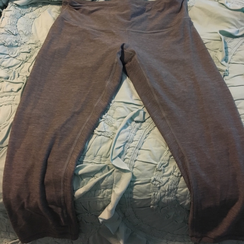 Lululemon Capri wunder under leggings