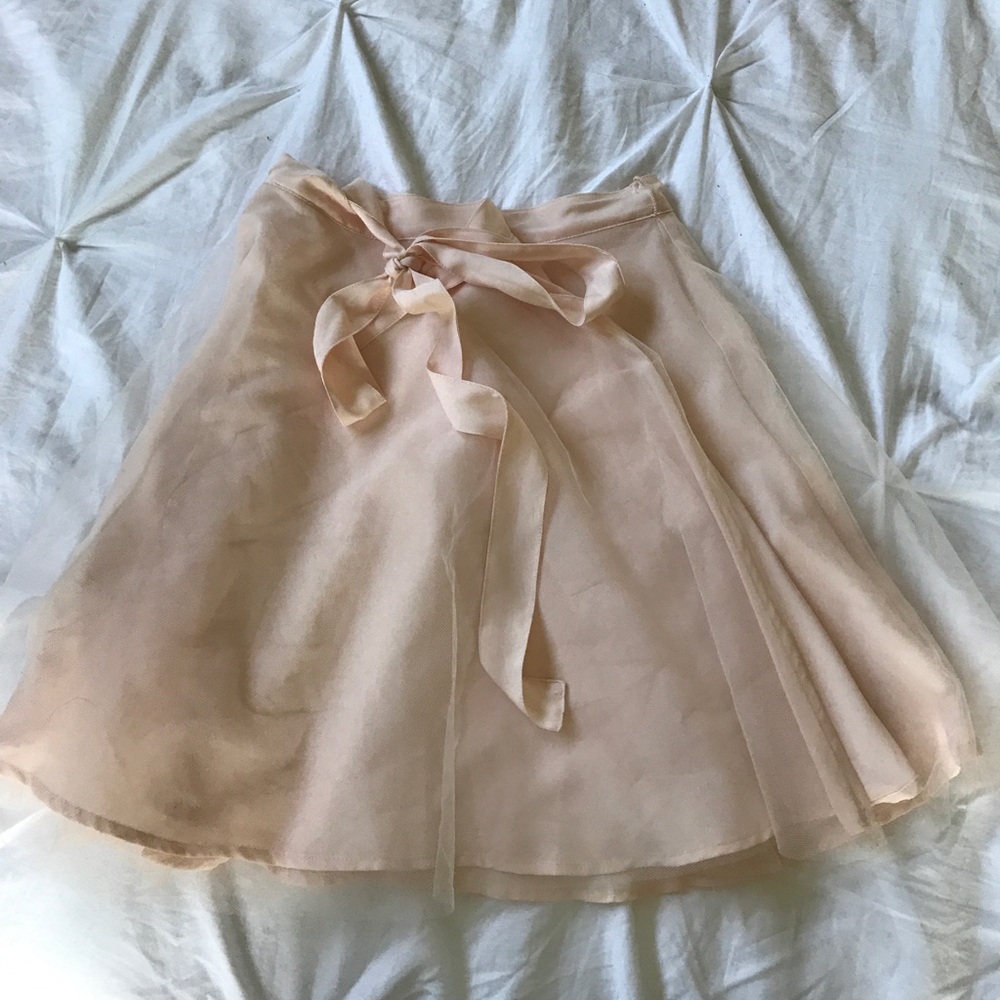 BCBG Generation Ballet wrap skirt