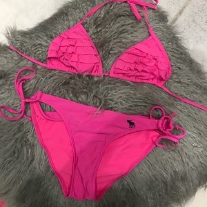 Pink bikini