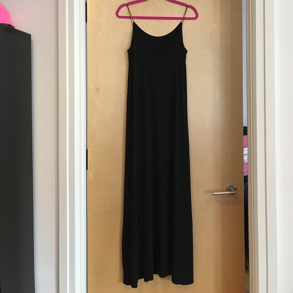 Armani Exchange Black Maxi Dress