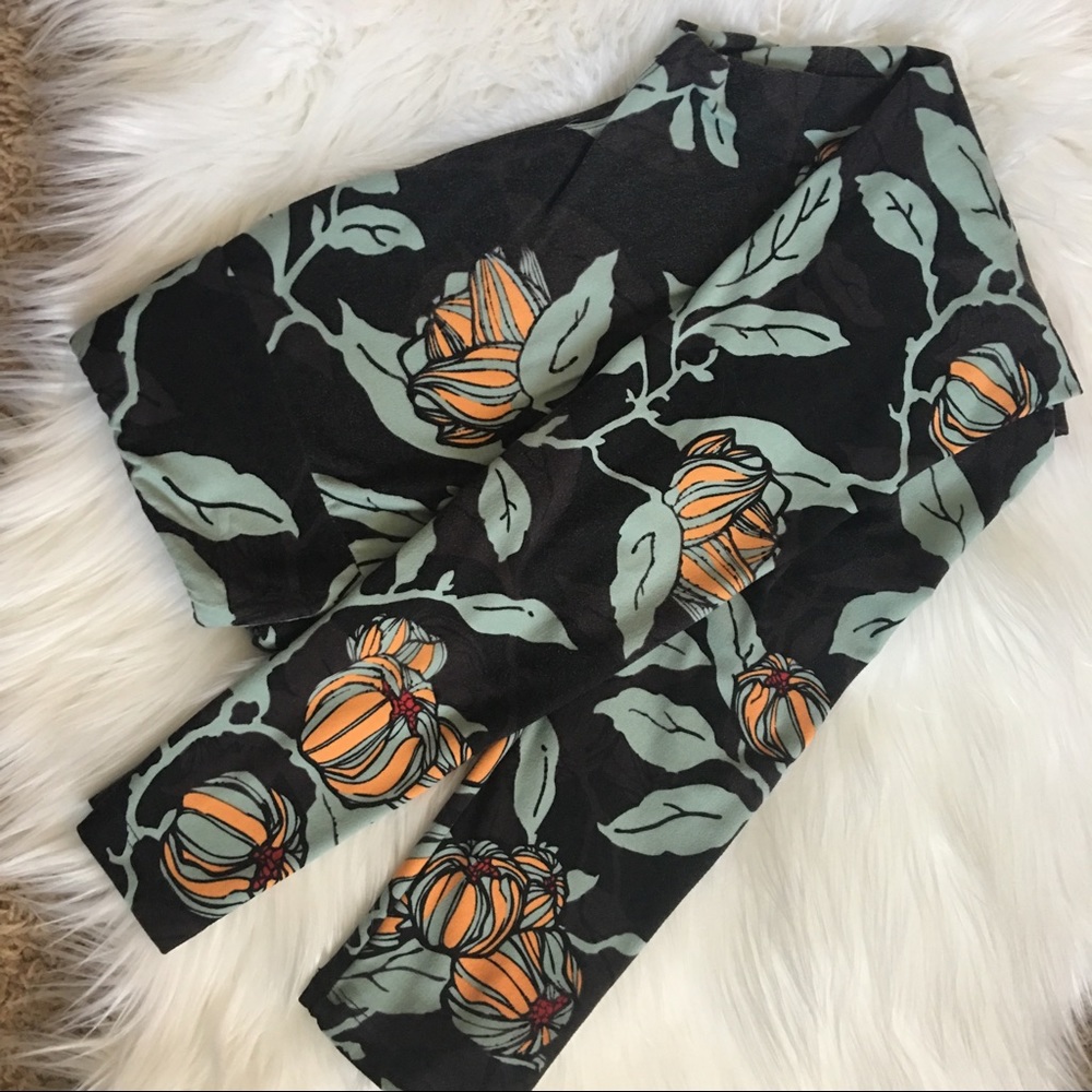 LuLaRoe Os leggings- floral