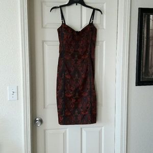 Bodycon with corset boning