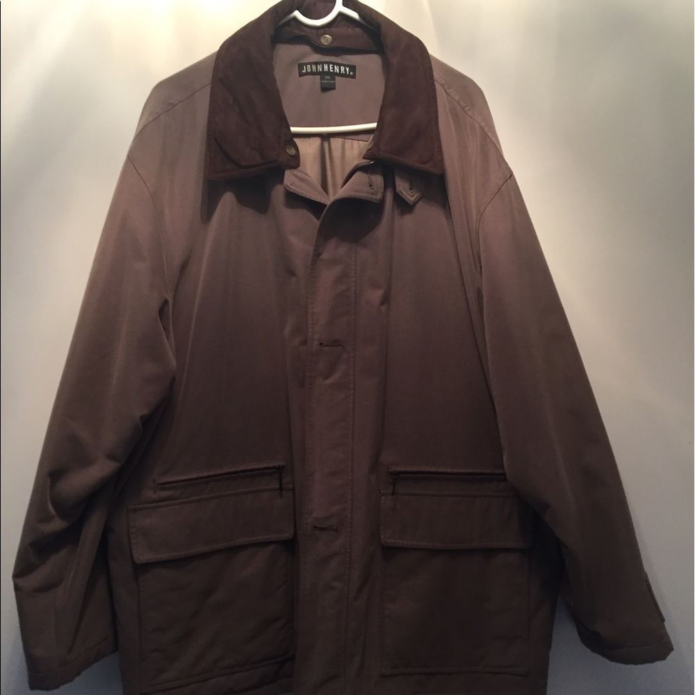 Autumn car coat - tan - lightly used