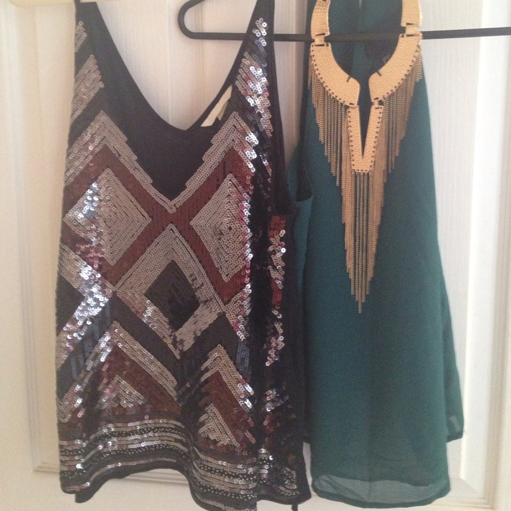 Two new with tags H&M tops