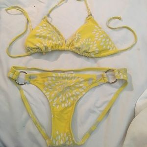 ☀️SUMMER ☀️Yellow string bikini