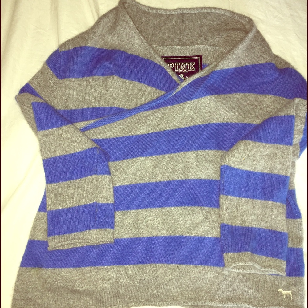 Victoria's Secret PINK Striped Cardigan