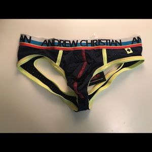 NWT Mesh Andrew Christian Jock Strap