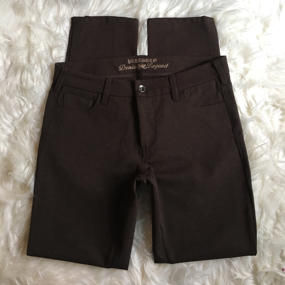 Parasuco Denim Legend Brown Ponte pants like new