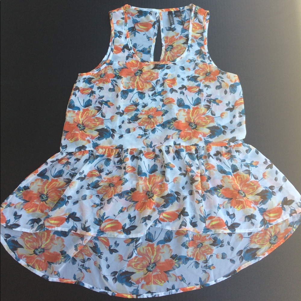 Hi-low Summer Blouse by fulltilt