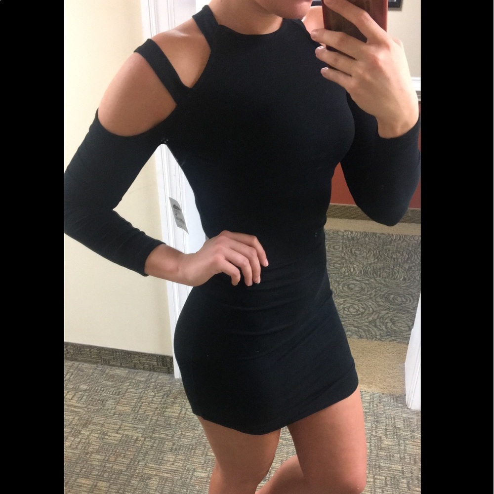 NWT Black Bodycon Dress Medium