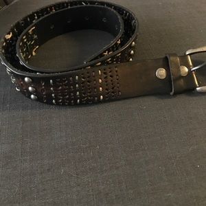 Belt from the buckle