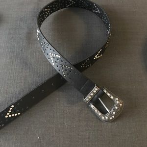 Belt from the buckle