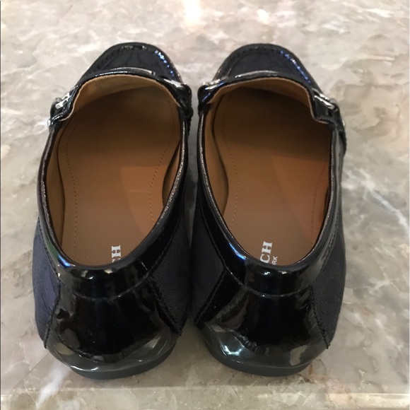 ✖️SOLD✖️- Authentic Black Coach Loafers sz 7.5 - Picture 6 of 7