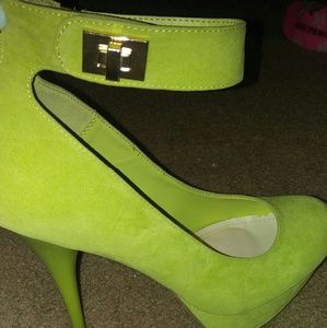 Lime Green Heels