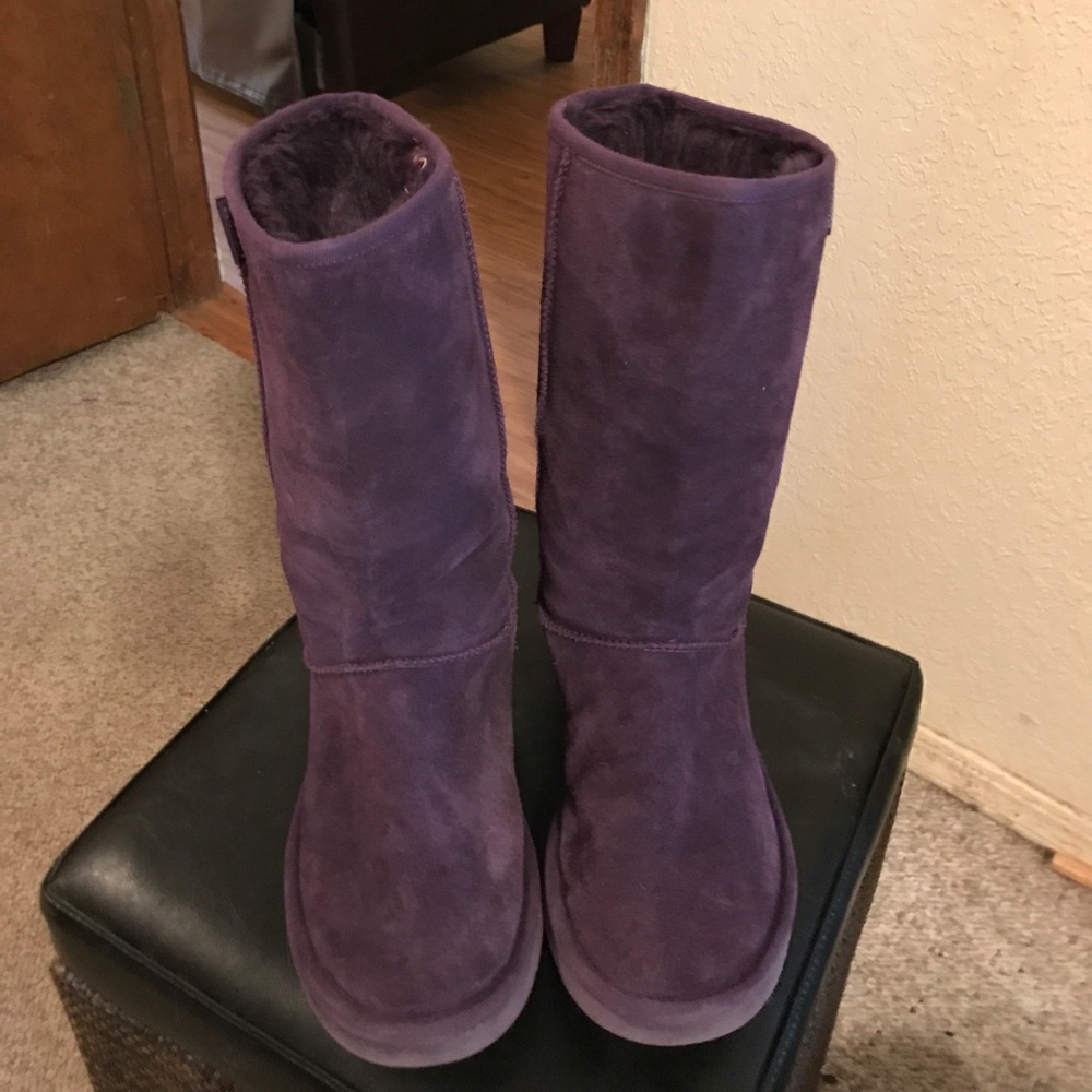 Purple Steve Madden boots