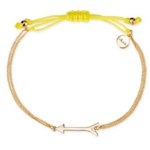stella and dot gold arrow bracelet