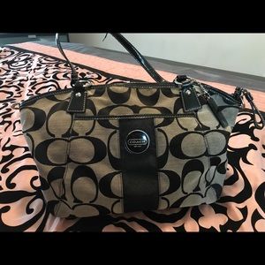 Coach bag and wallet