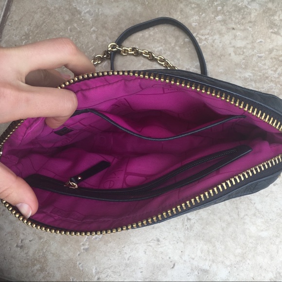 Botkier Black leather cross body purse - Picture 3 of 7