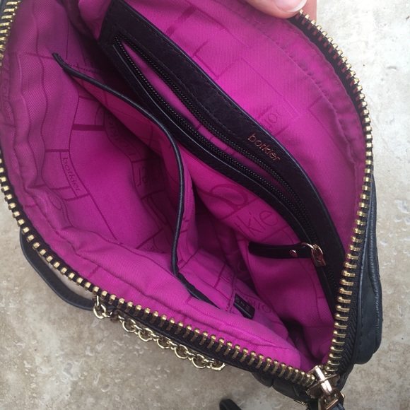 Botkier Black leather cross body purse - Picture 4 of 7