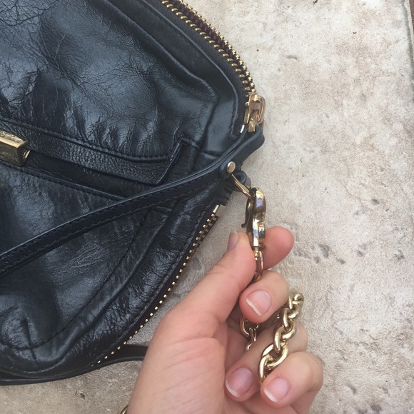 Botkier Black leather cross body purse - Picture 5 of 7