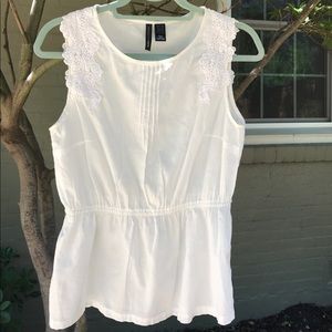 Mango casual sportswear size 6 peplum