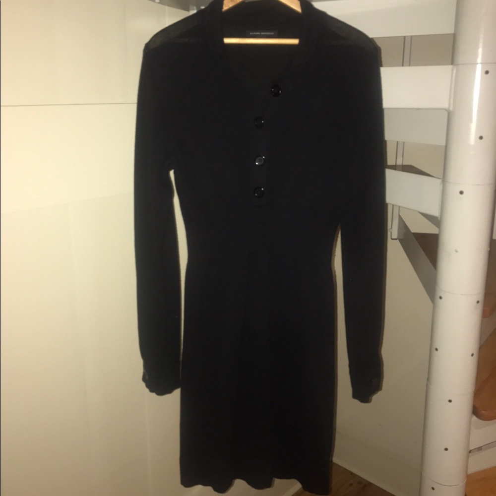 Sweater dress. Knee length