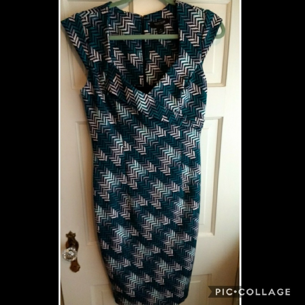 White House Black Market Dress sz 8
