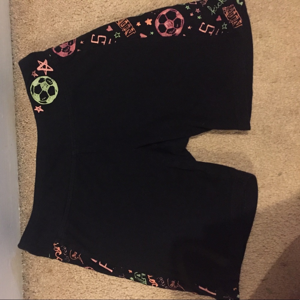 Very nice black spandex shorts