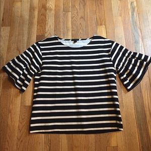 J. Crew striped Blouse