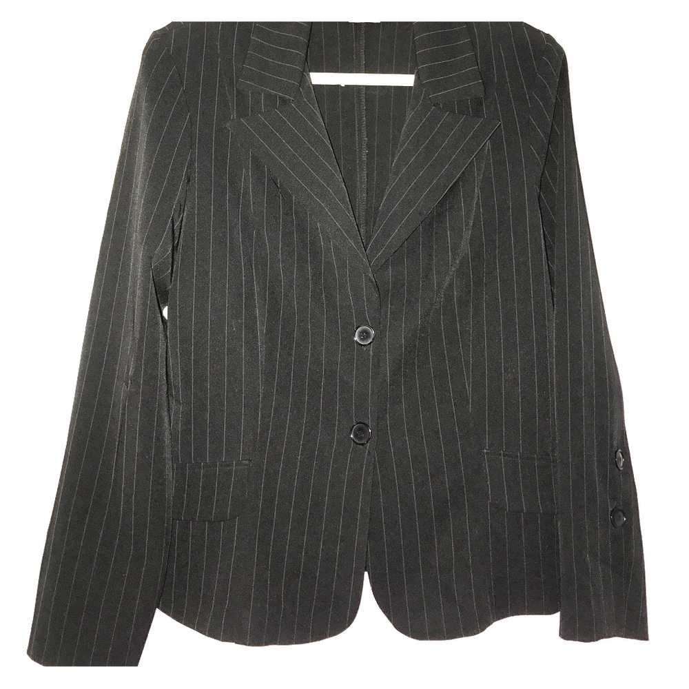 Pin-Striped Blazer