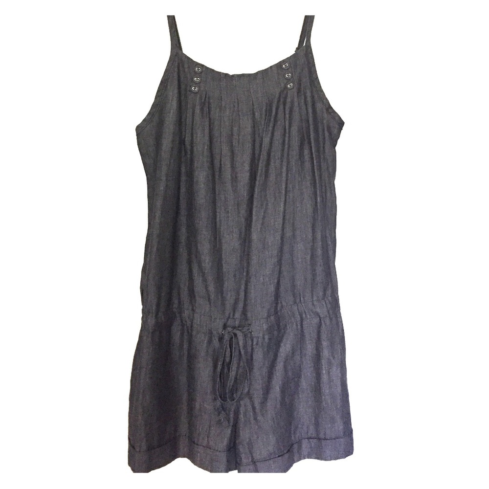 Grey/black Romper