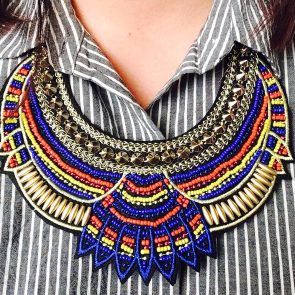 ** BRAND NEW** ~ Tribal Bib Necklace