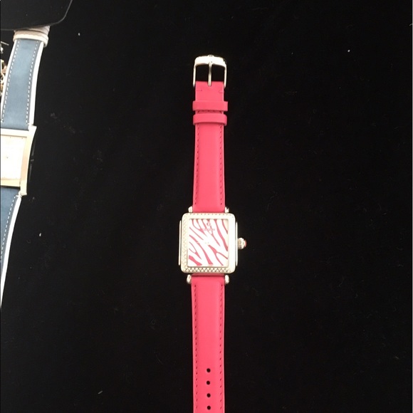 Michele Deco Pink Zebra Limited Ed. Watch - Picture 5 of 10