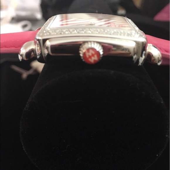Michele Deco Pink Zebra Limited Ed. Watch - Picture 3 of 10