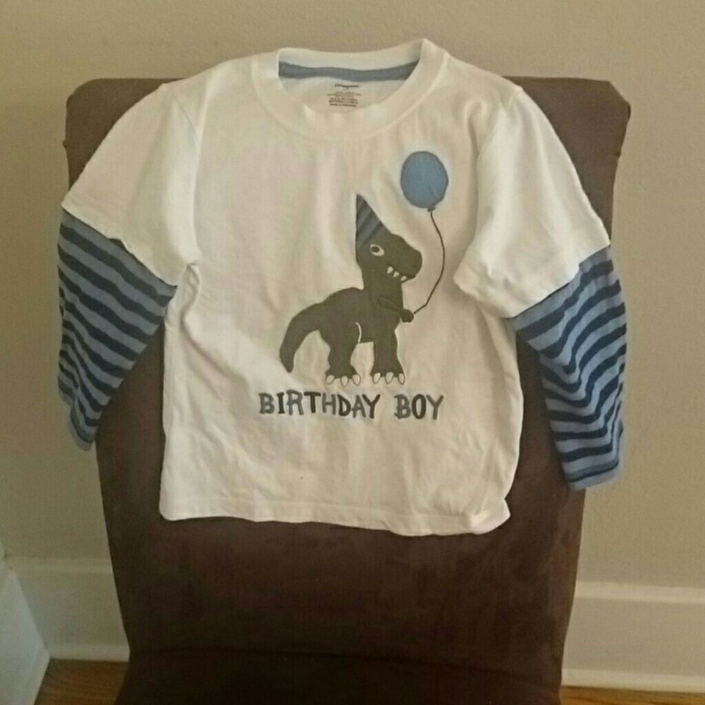 3t boys happy birthday shirt