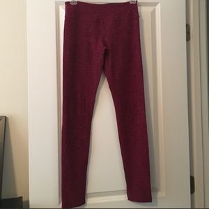 Beyond Yoga Space Dye Legging, Merlot Color