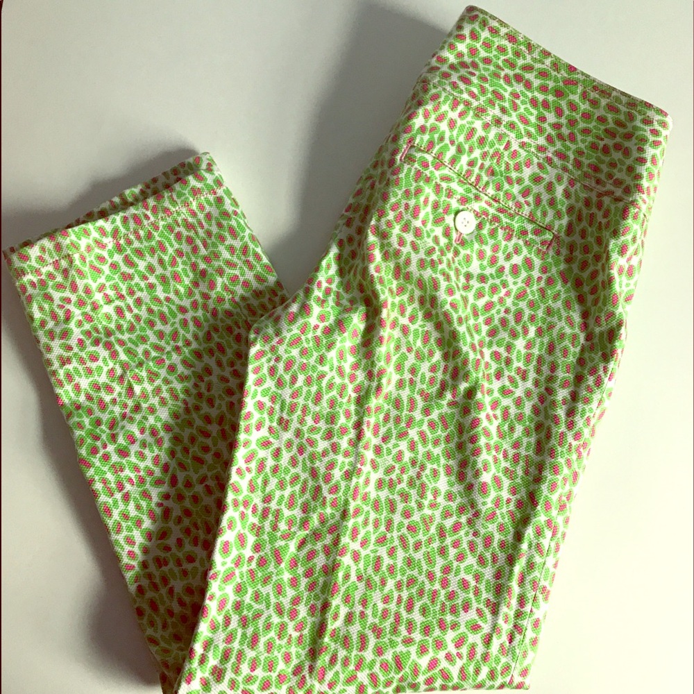 Vintage Lilly Pulitzer Bailey Capri Pant Size 0