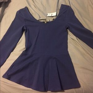 Off the shoulder shirt