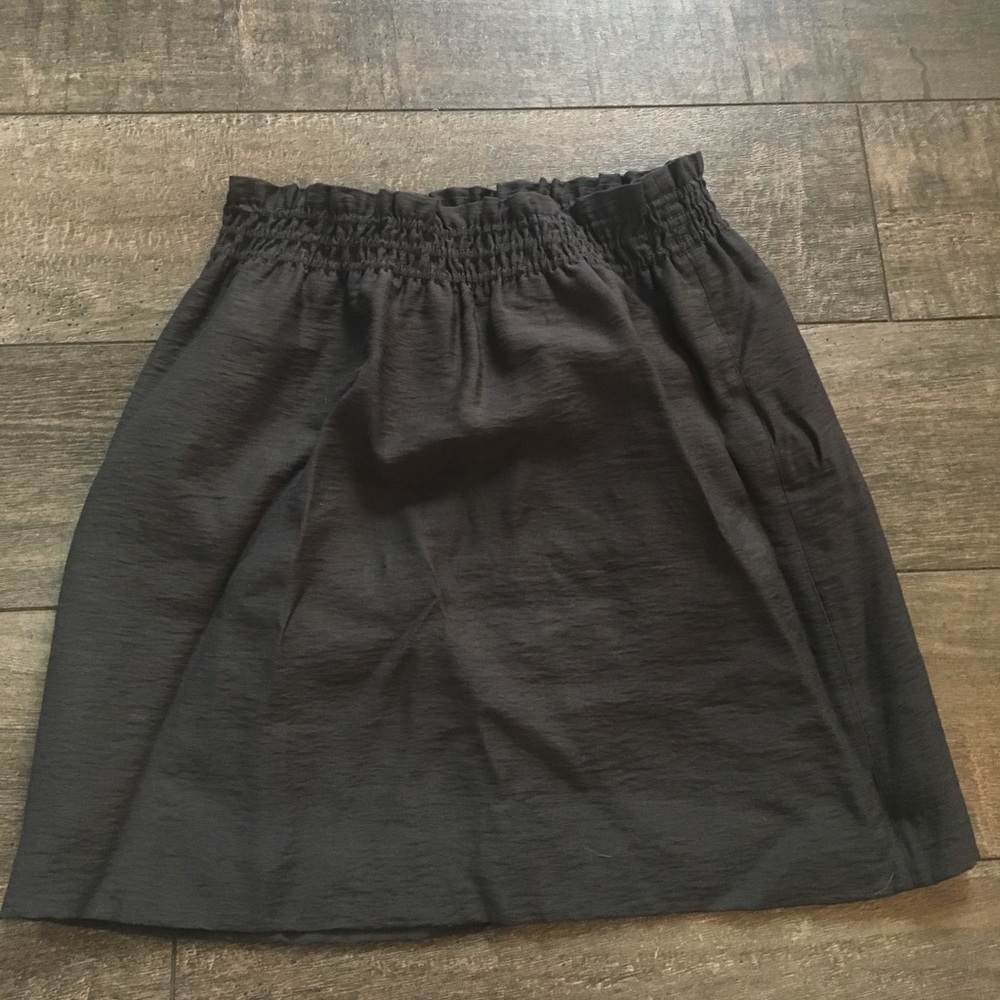 Never worn black J. Crew skirt